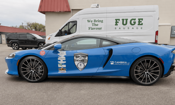 Supporting Racing for a Cure and the Stollery Children’s Hospital Foundation