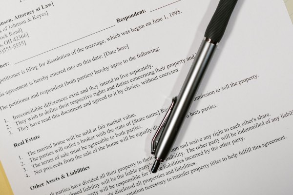 Independent Legal Advice for Separation Agreements